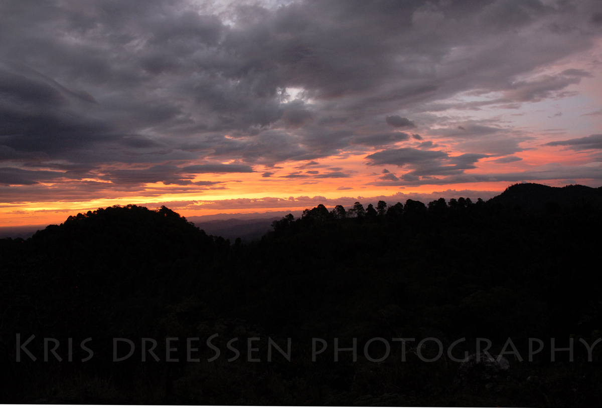 sunset at Las Minitas, Nicaragua