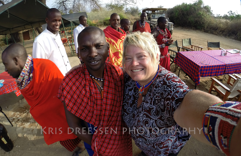 Me and Linotei Tumonga, Maasai