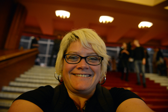 me at the ballet at the National Opera House